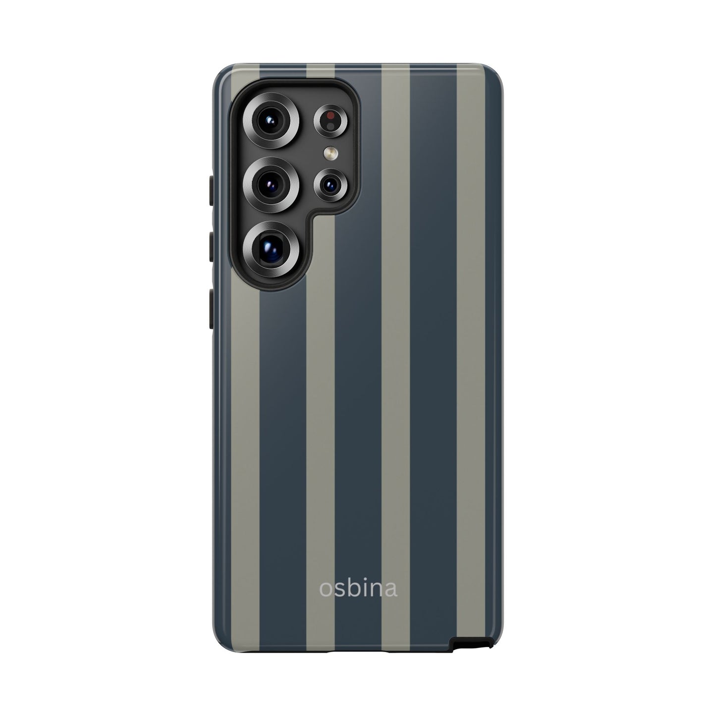 osbina | Grayhaven Navy & Gray Sophisticated Phone Case | Modern Muse Collection