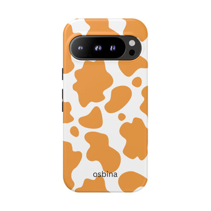 osbina | Holy Cow, It’s Chic — The Orange Cow Print Case | The Season Collective