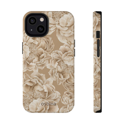 osbina | Peony Latte Designer Case