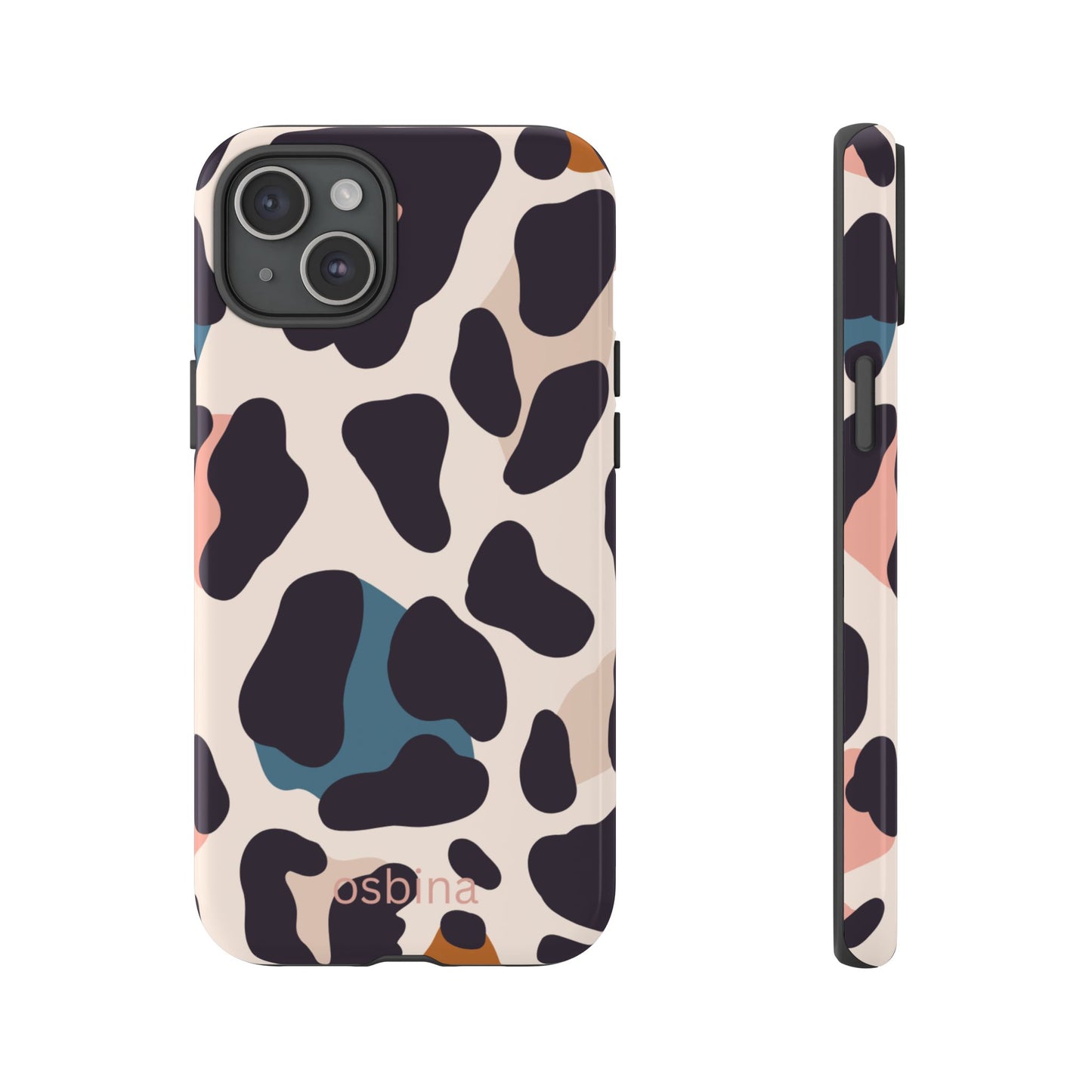 osbina | Leopard Luxe Color Pop Leopard Print Phone Case | Modern Muse Collection