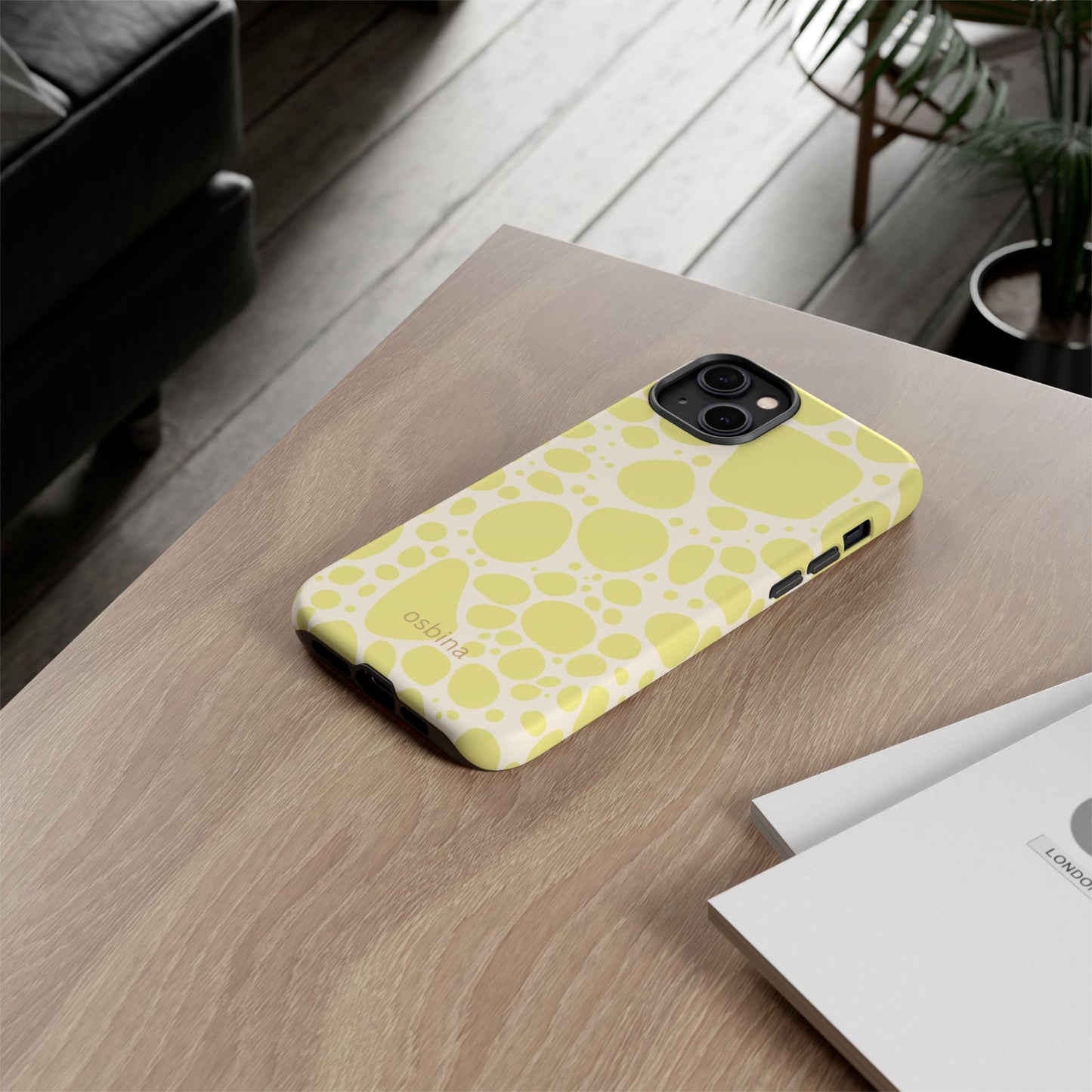 osbina | The Chartreuse Mirage Phone Case | Color Edit Collection