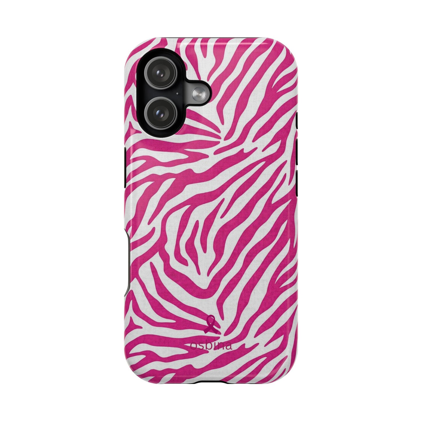 YAYOU MagSafe for iPhone | The Pink Zebra Designer Case | osbina