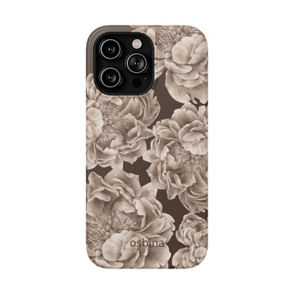 osbina | Peony Espresso Designer Case