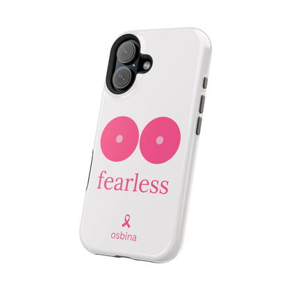 osbina |  MagSafe compatible for iPhone | Limited Edition The Fearless Tatas Case in Light Pink + Soft Pink + Hot Pink | The Pink October Collection | Inspired By