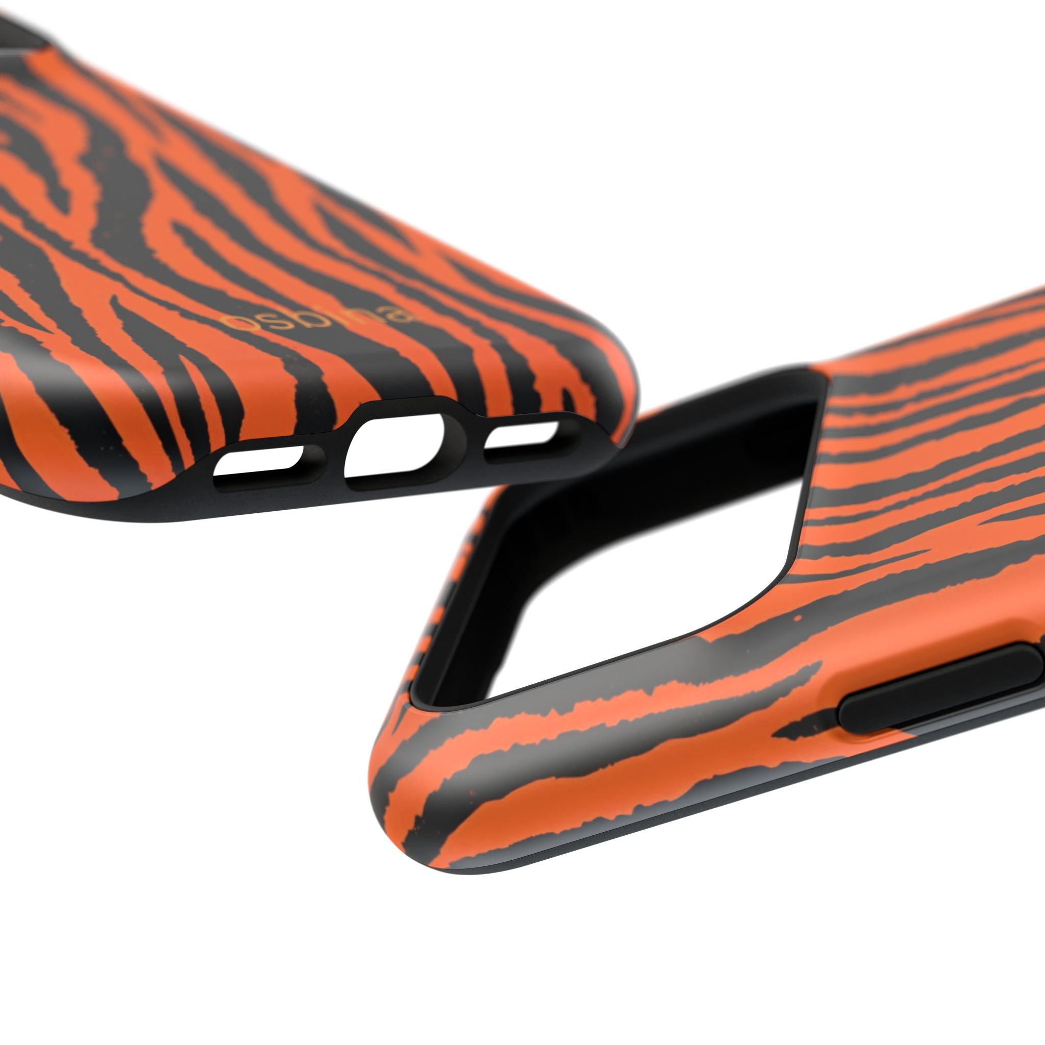 osbina | Tiger, But Make It Chic — The Bengal Stripe Case in Orange + Black | The Season Collective