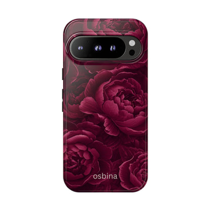 osbina | The Burgundy Peony Designer Case