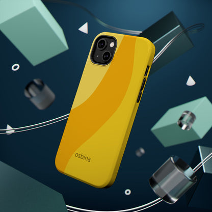 osbina | MagSafe compatible for iPhone | The Marigold Muse Phone Case | Color Edit Collection