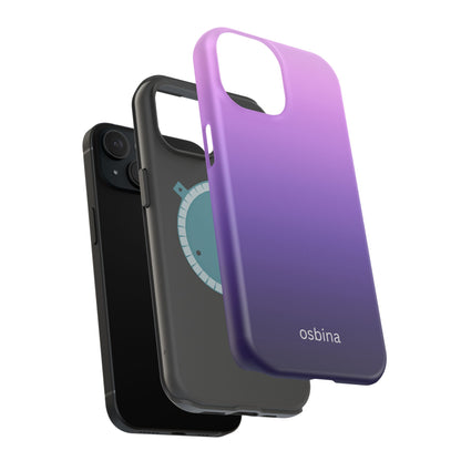 osbina | MagSafe compatible for iPhone | The Violet Haze Phone Case | Color Edit Collection