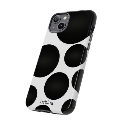osbina | The Noir Bubbles Phone Case | Modern Muse Collection