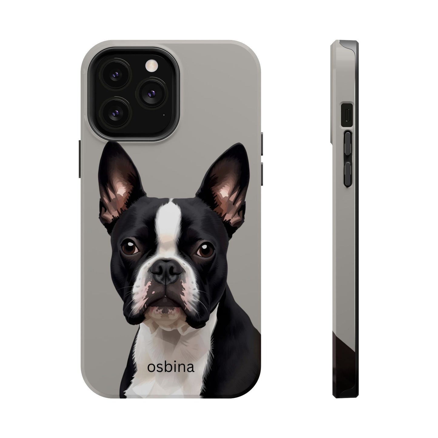 osbina | MagSafe | The Boston Terrier Designer Case