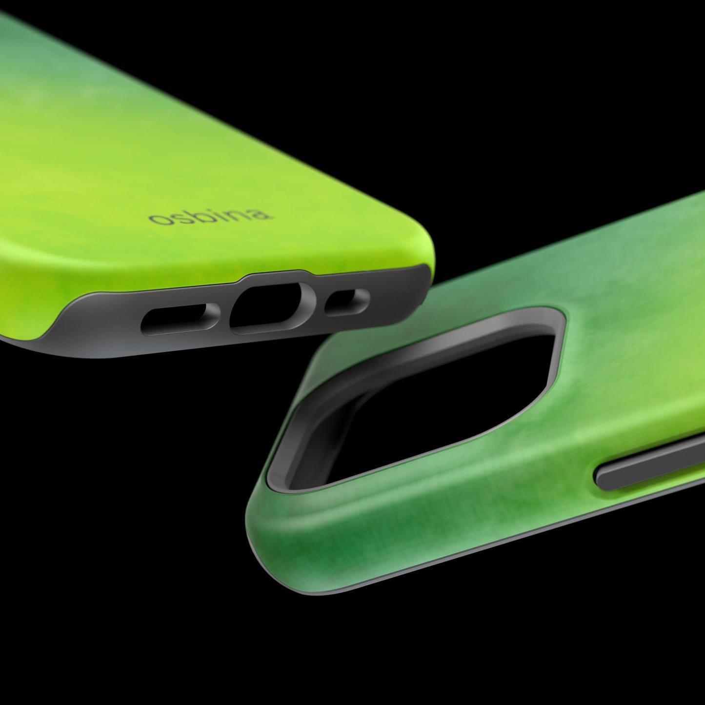 osbina | MagSafe compatible for iPhone | The Verde Glow Phone Case | Color Edit Collection