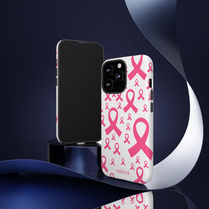 osbina | Limited Edition Strength in Ribbons Case in Light Pink + Soft Pink + Hot Pink | The Pink October Collection | Inspired By