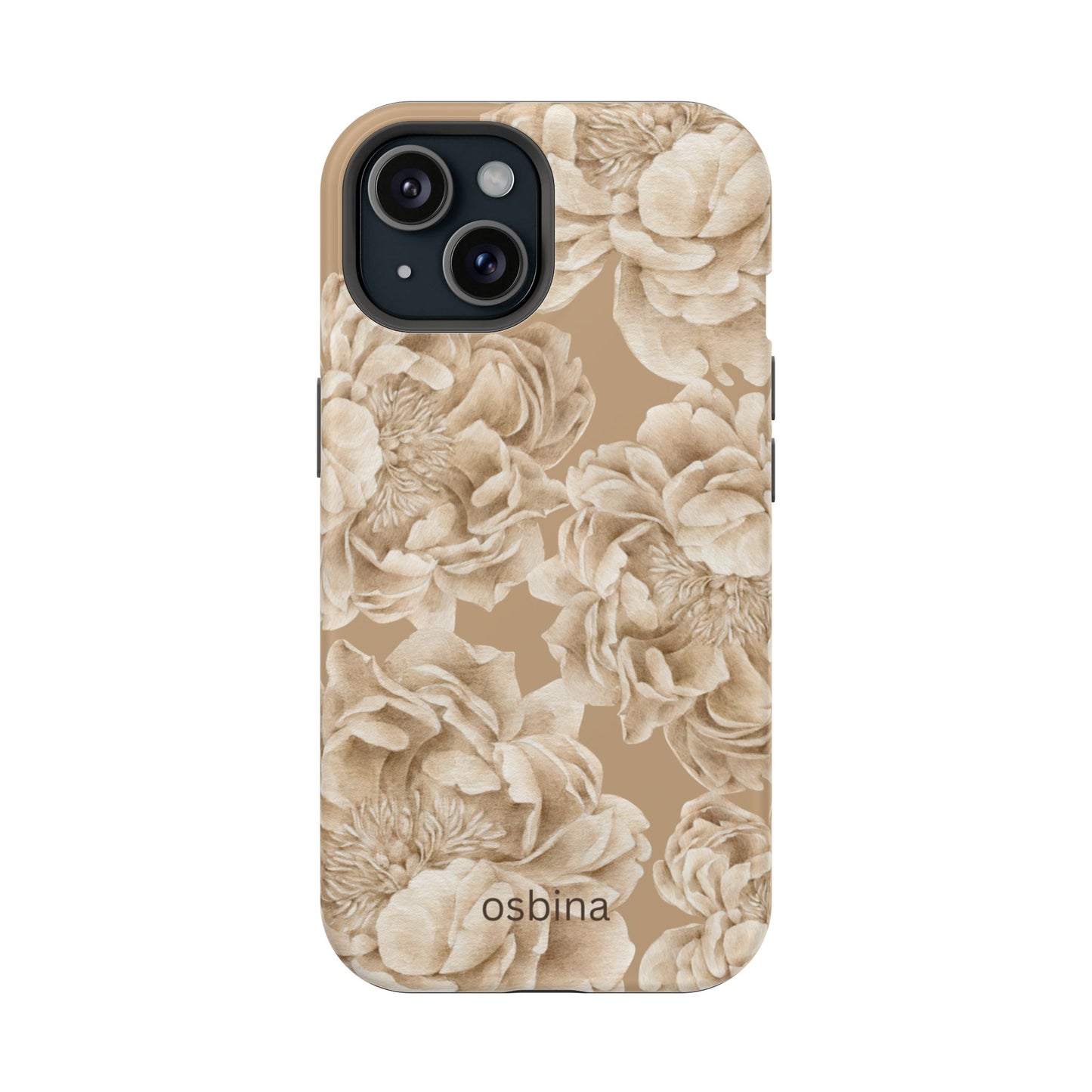 osbina | Peony Latte Designer Case