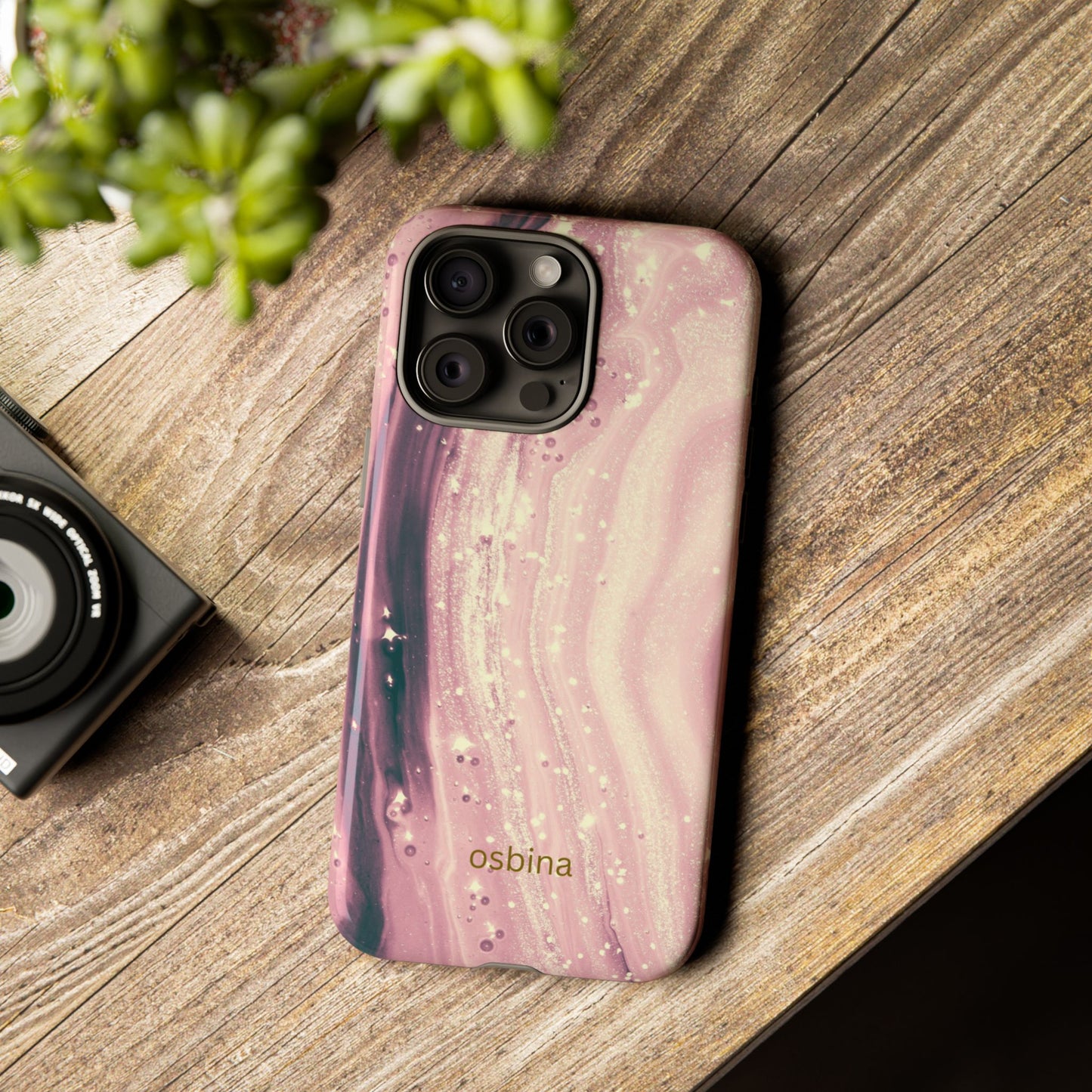 osbina | The Amethyst Glow Phone Case | Modern Muse Collection