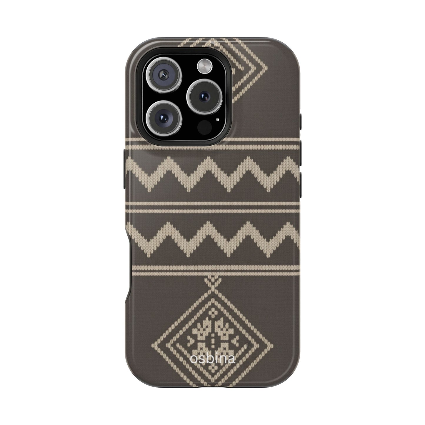 osbina | MagSafe | Aspen Knit, Designer Case | The Aspen Collection