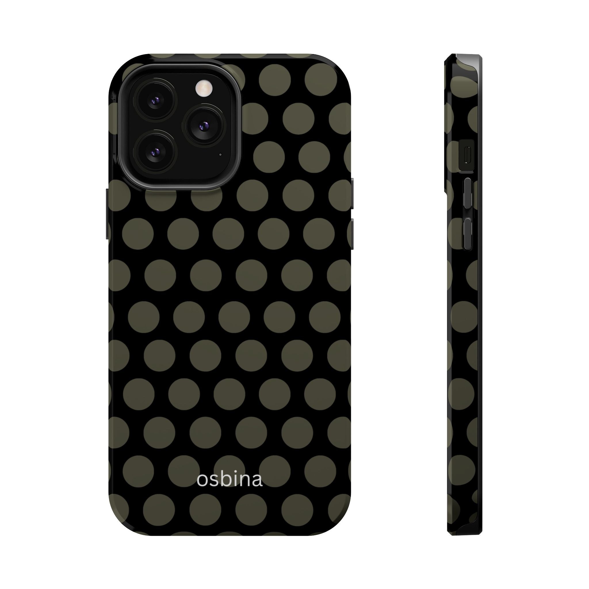 osbina | MagSafe for iPhone | Onyx Chic Designer Case