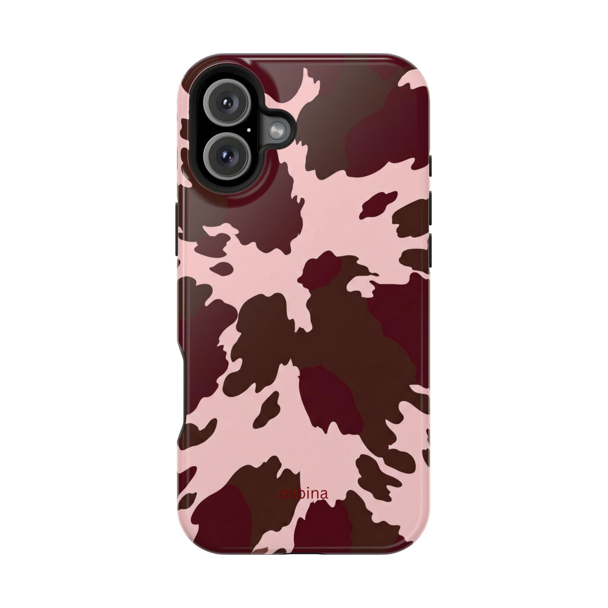 osbina | MagSafe | Chocolate Cowhide Designer Case