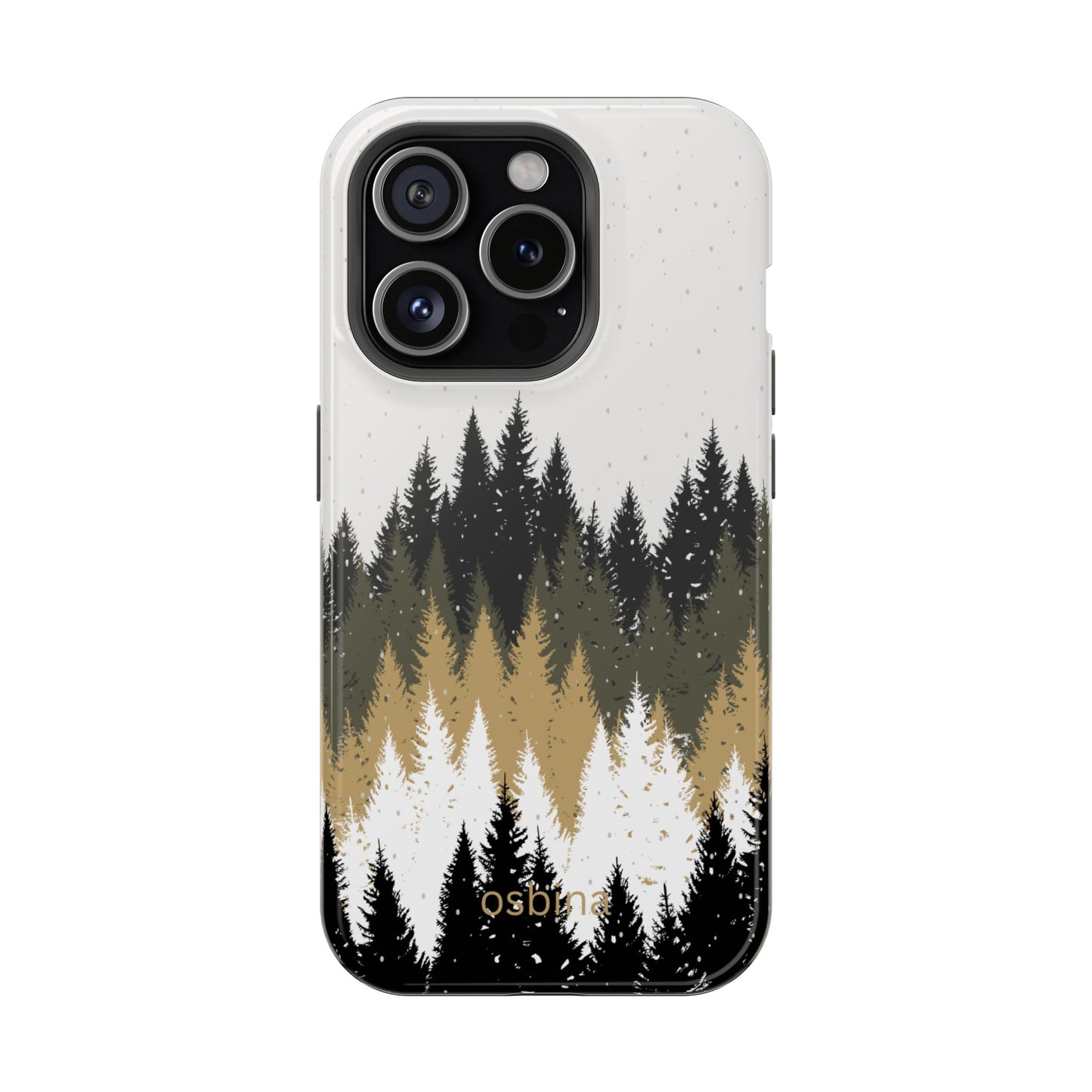 osbina | MagSafe for iPhone | The Woodland Pines Designer Case