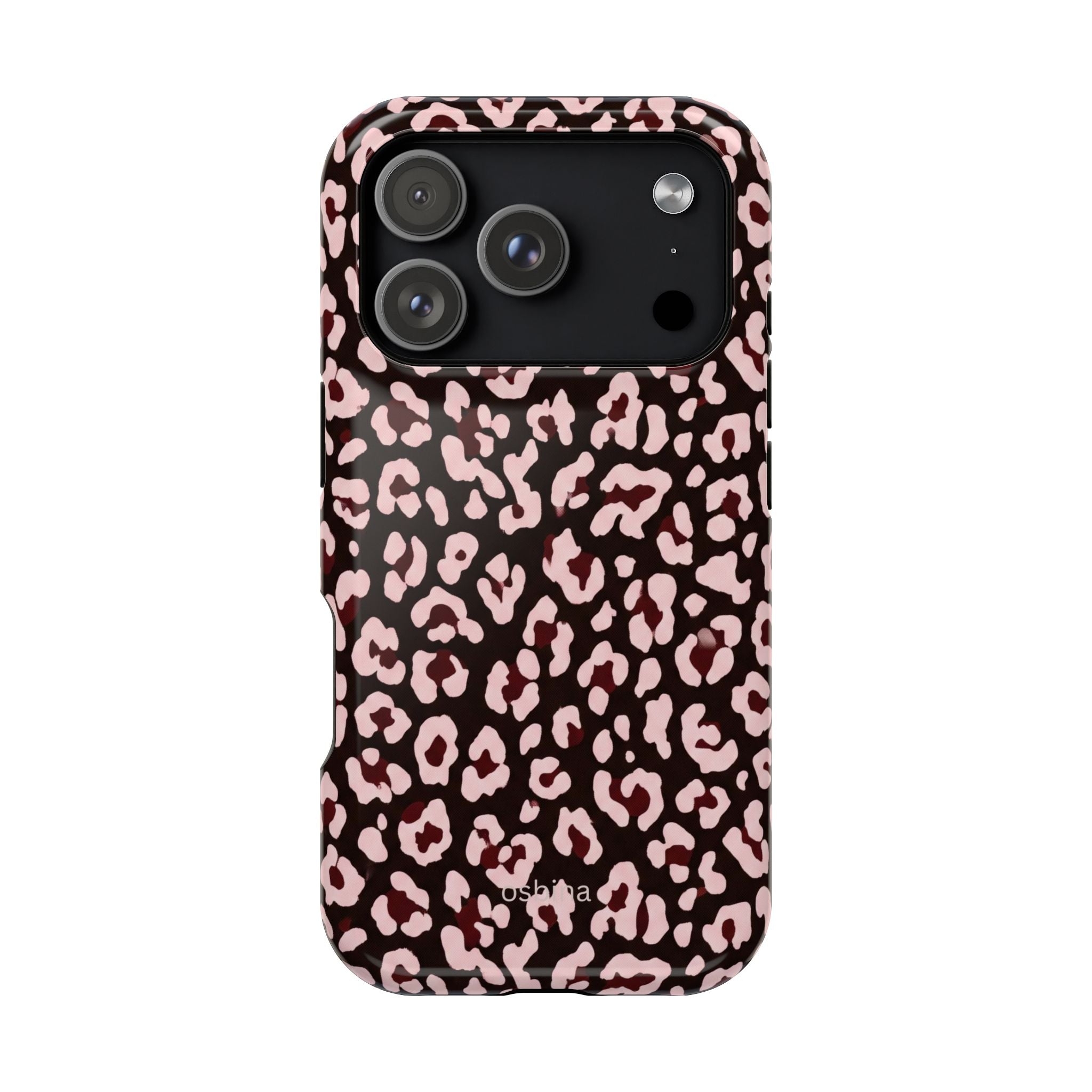 osbina | Chocolate Pink Leopard Designer Case
