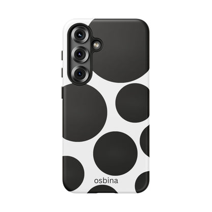 osbina | The Noir Bubbles Phone Case | Modern Muse Collection