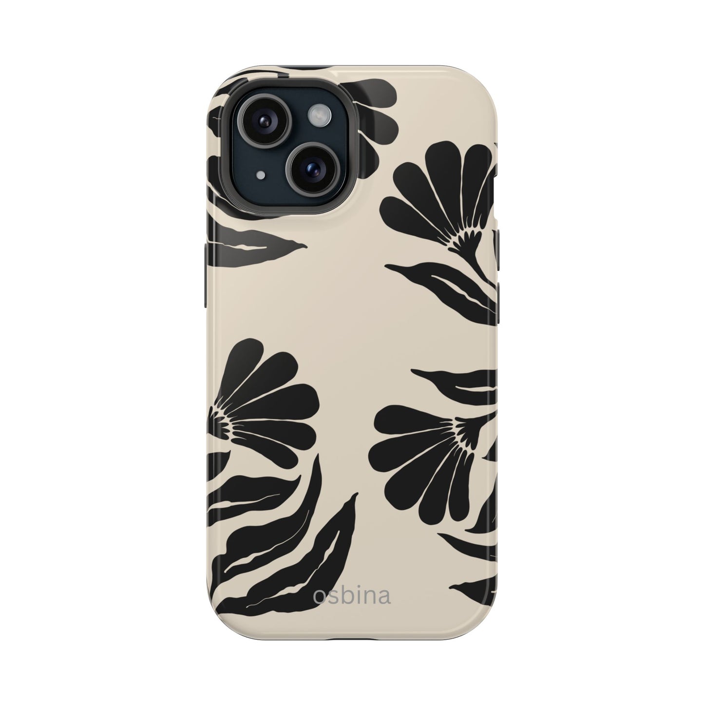 osbina | MagSafe for iPhone | Obsidian Bloom Designer Case