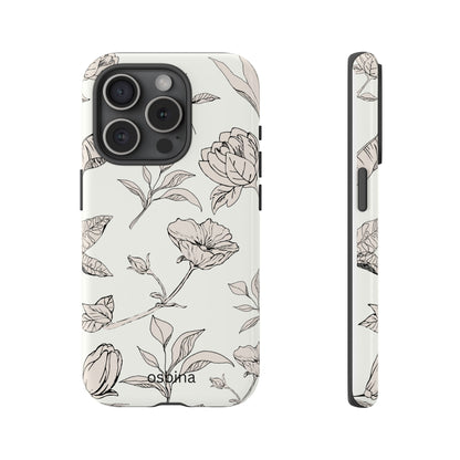 osbina | Silhouette Bloom Phone Case | Modern Muse Collection