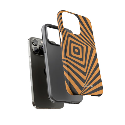 osbina | Step Into the Zone — The Orange + Black Spiral Case | The Season Collective