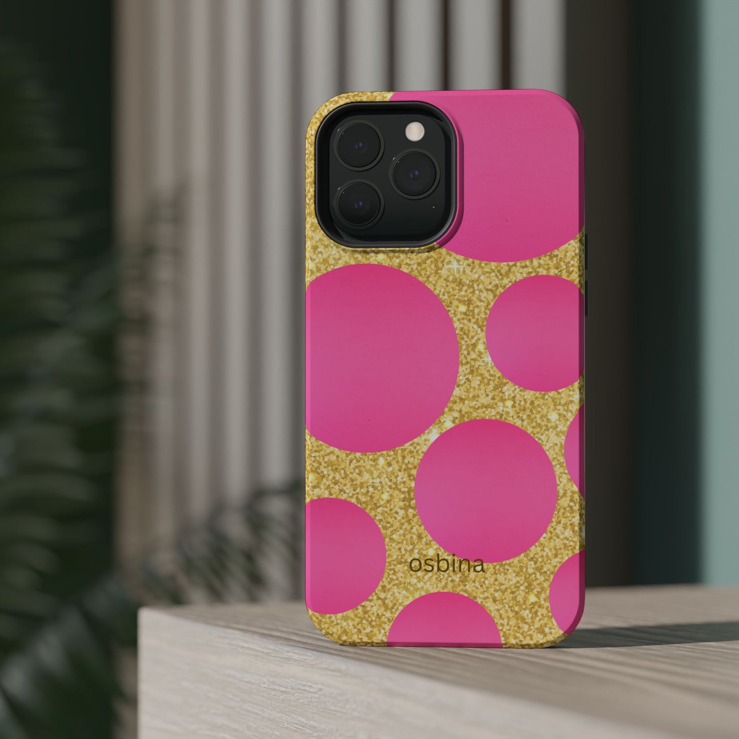 osbina | MagSafe compatible for iPhone | The Aurelia Phone Case | YAYOU Collection Supporting Shine Like Sable