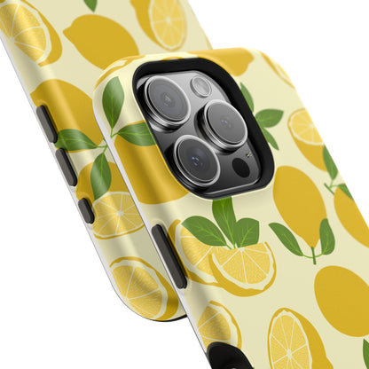 osbina | MagSafe compatible for iPhone | Limoncello Lemon Phone Case | Modern Muse Collection
