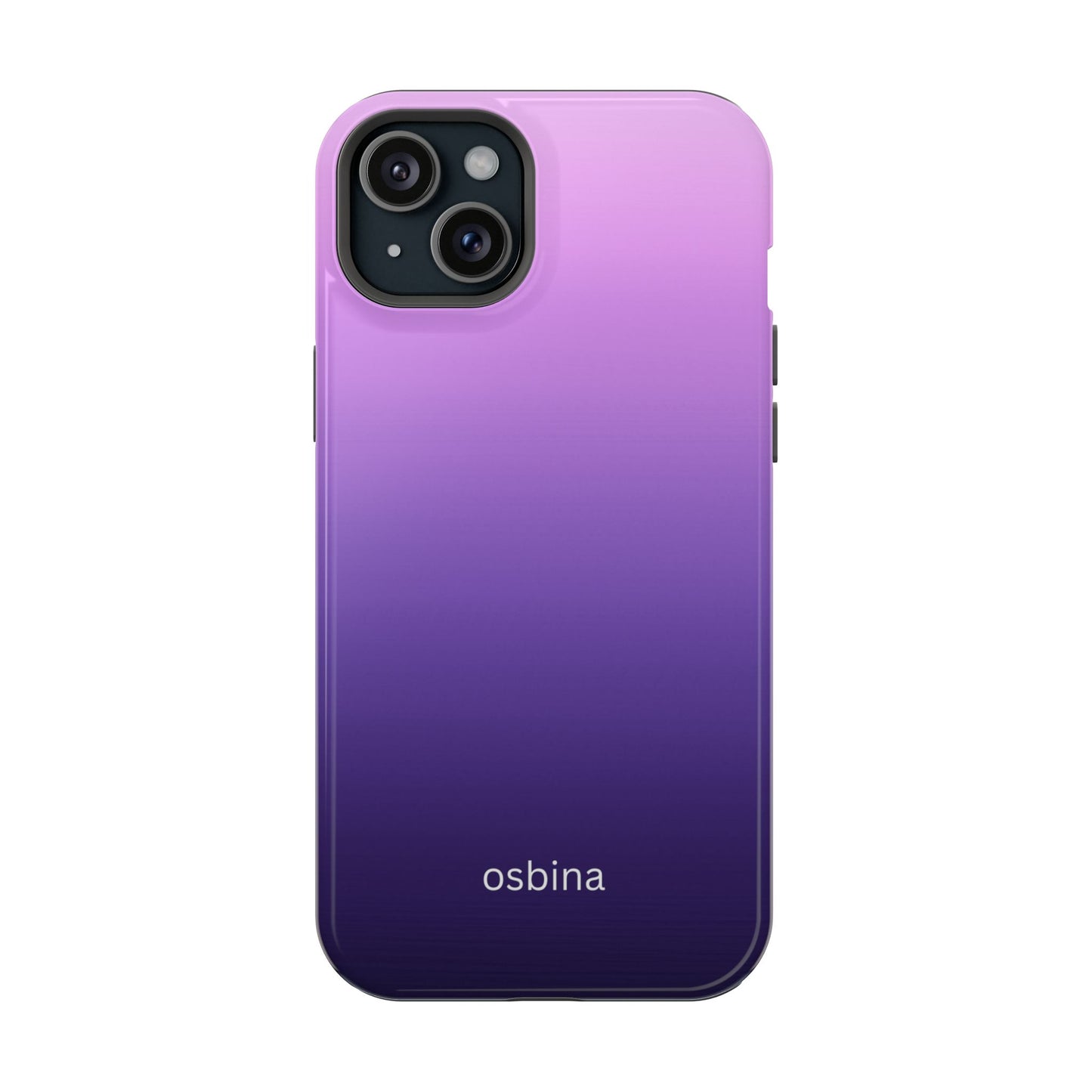 osbina | MagSafe compatible for iPhone | The Violet Haze Phone Case | Color Edit Collection