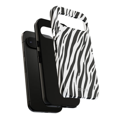 osbina | The Bengal Bold Stripe Case in White + Black | The Season Collective