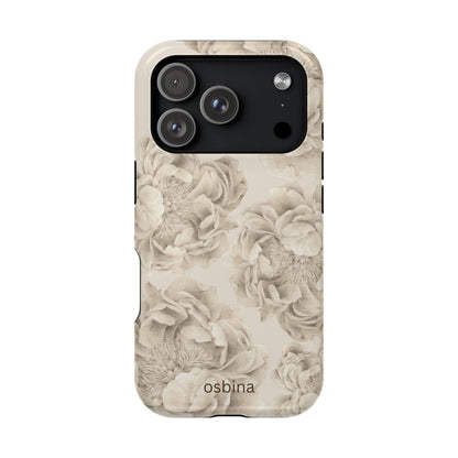 osbina | MagSafe for iPhone | Peony Sand Designer Case