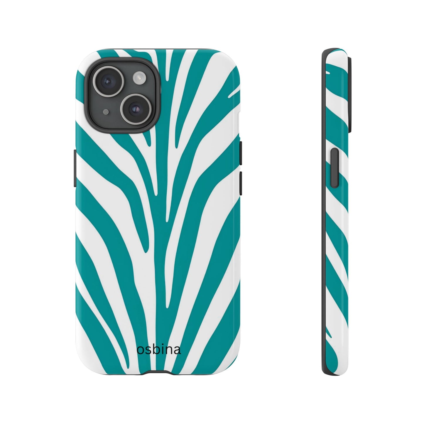 osbina | The Teal Zebra Designer Case
