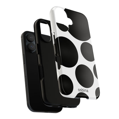 osbina | The Noir Bubbles Phone Case | Modern Muse Collection