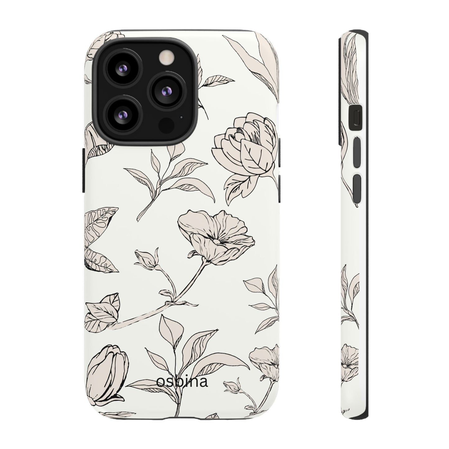 osbina | Silhouette Bloom Phone Case | Modern Muse Collection