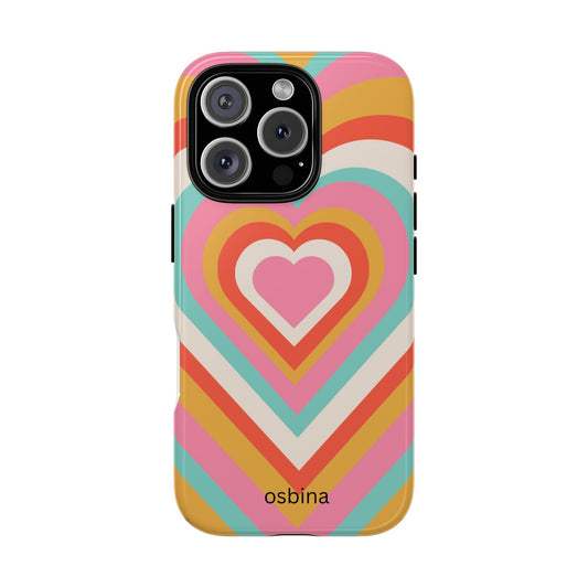 osbina | Heart Nouveau Phone Case | Modern Muse Collection