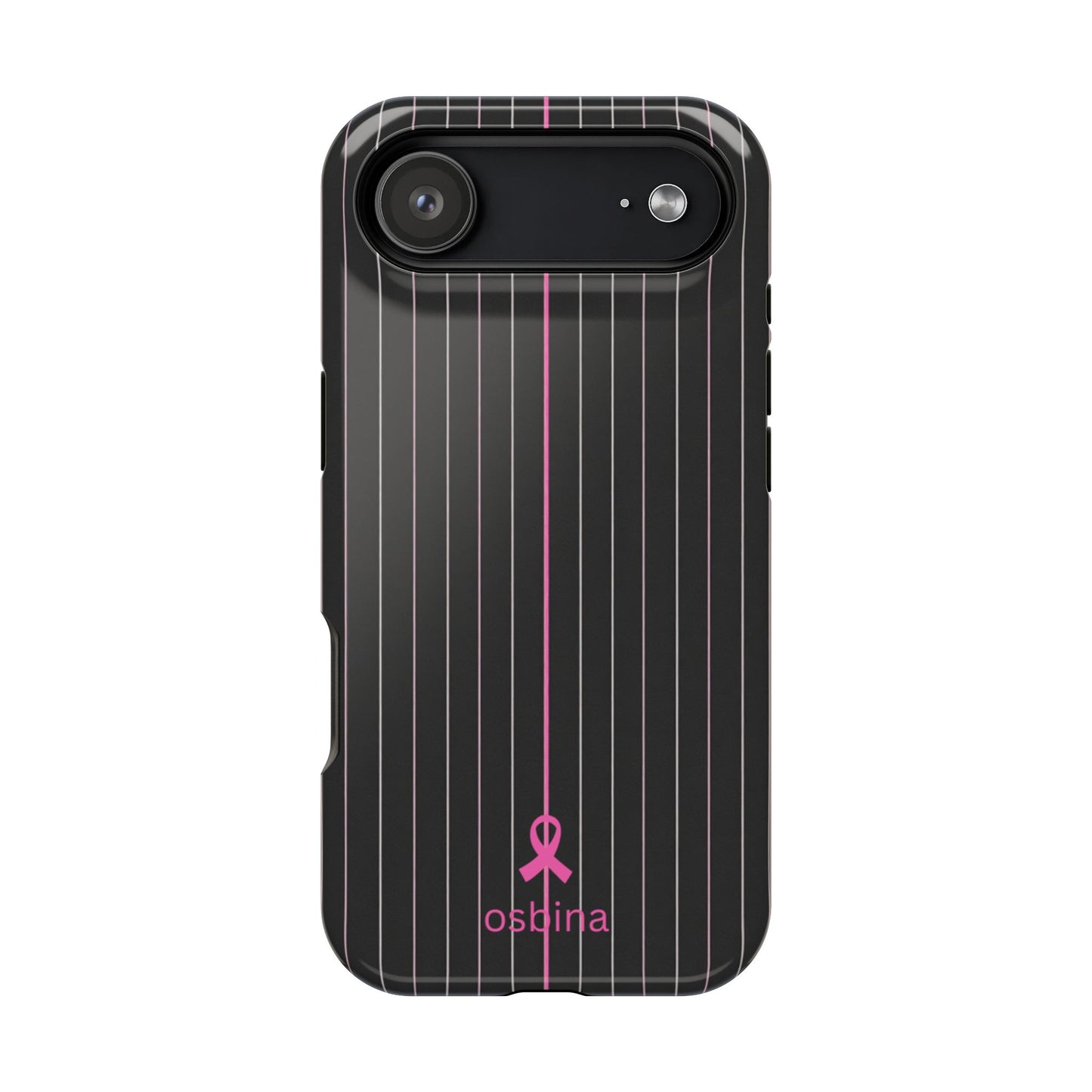 YAYOU The Pink Pinstripe Designer Case | osbina