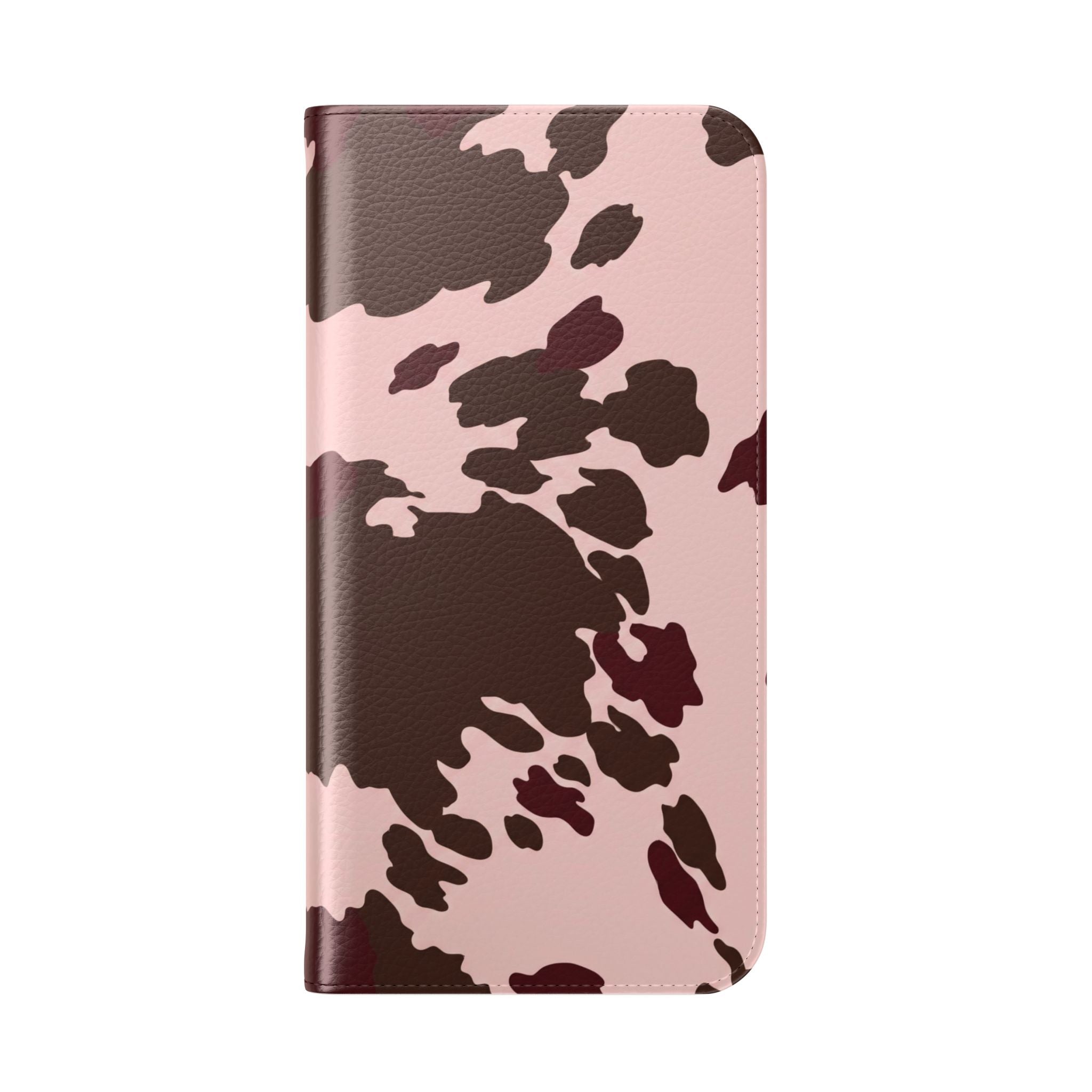osbina | Wallet Flip Case for iPhone & Samsung | Chocolate Cowhide