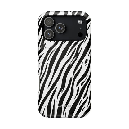 osbina | MagSafe Compatible for iPhone | The Bengal Bold Stripe Case in White + Black | The Season Collective