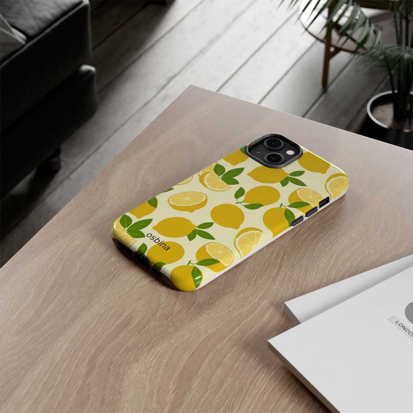 osbina | Limoncello Lemon Phone Case | Modern Muse Collection