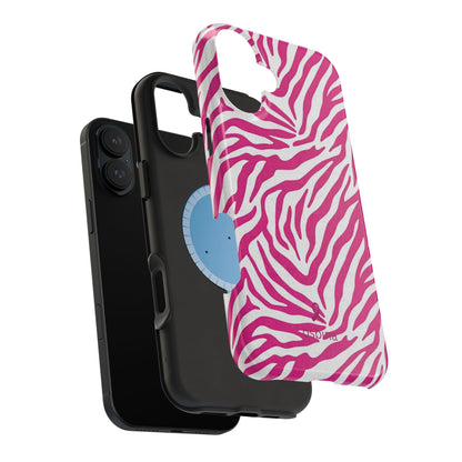 YAYOU MagSafe for iPhone | The Pink Zebra Designer Case | osbina