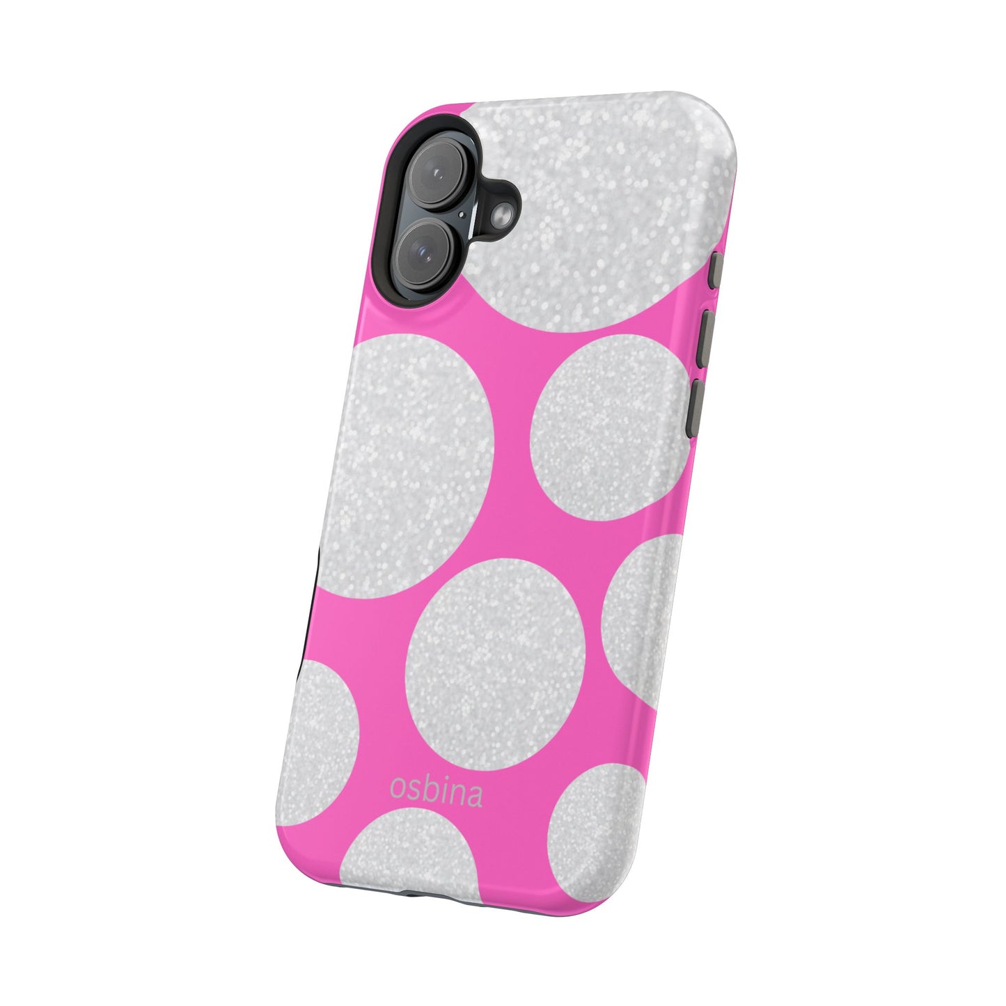 osbina | MagSafe compatible for iPhone | The Sparkling Bubbles Case | YAYOU Collection Supporting Shine Like Sable