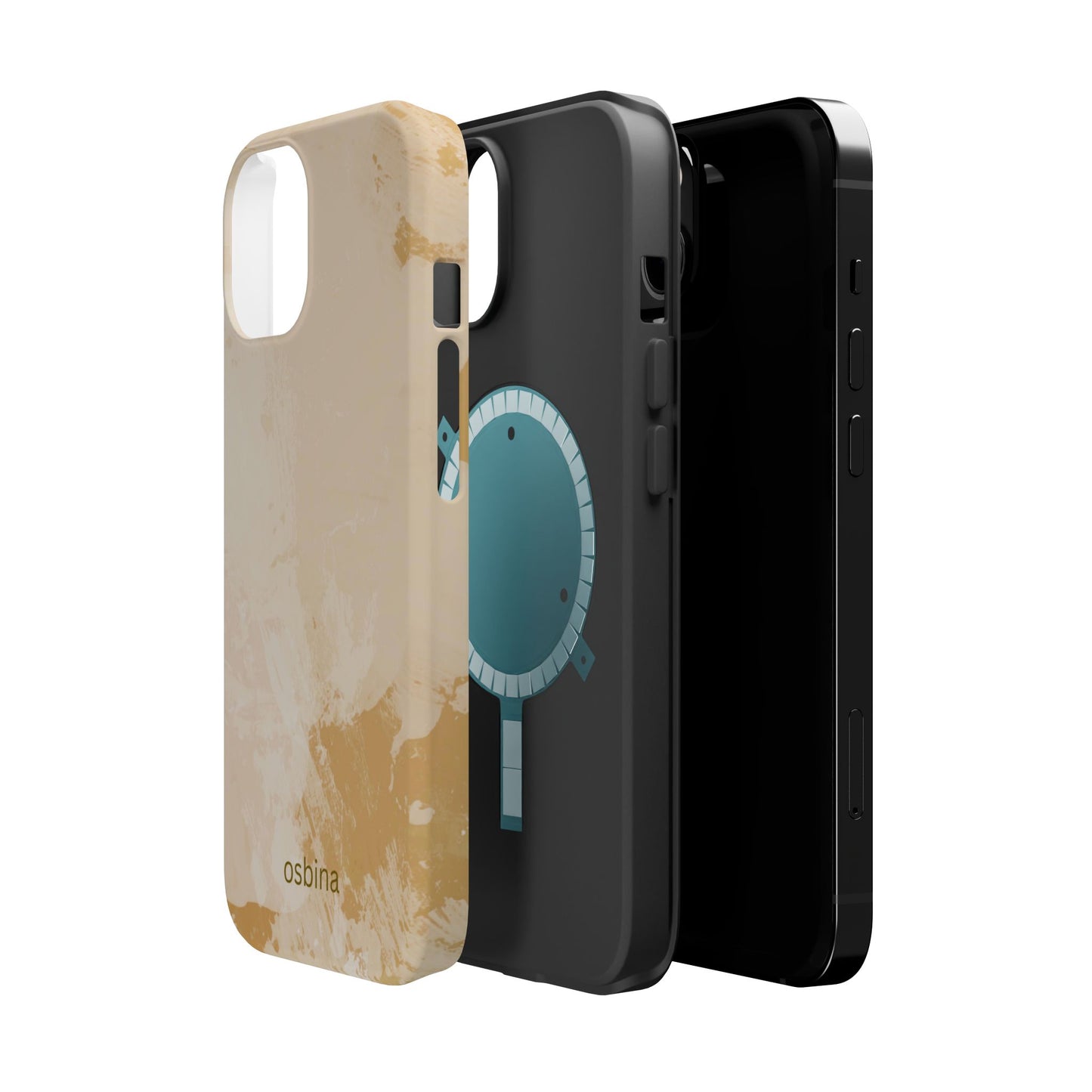 osbina | MagSafe compatible for iPhone | The Aureum Phone Case | Color Edit Collection