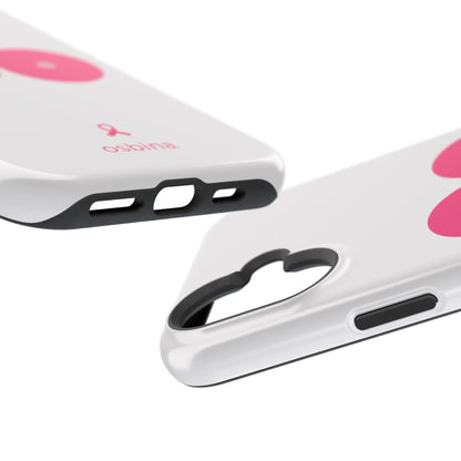 osbina |  MagSafe compatible for iPhone | Limited Edition The Check Your Tatas Case in Light Pink + Soft Pink + Hot Pink | The Pink October Collection | Inspired By
