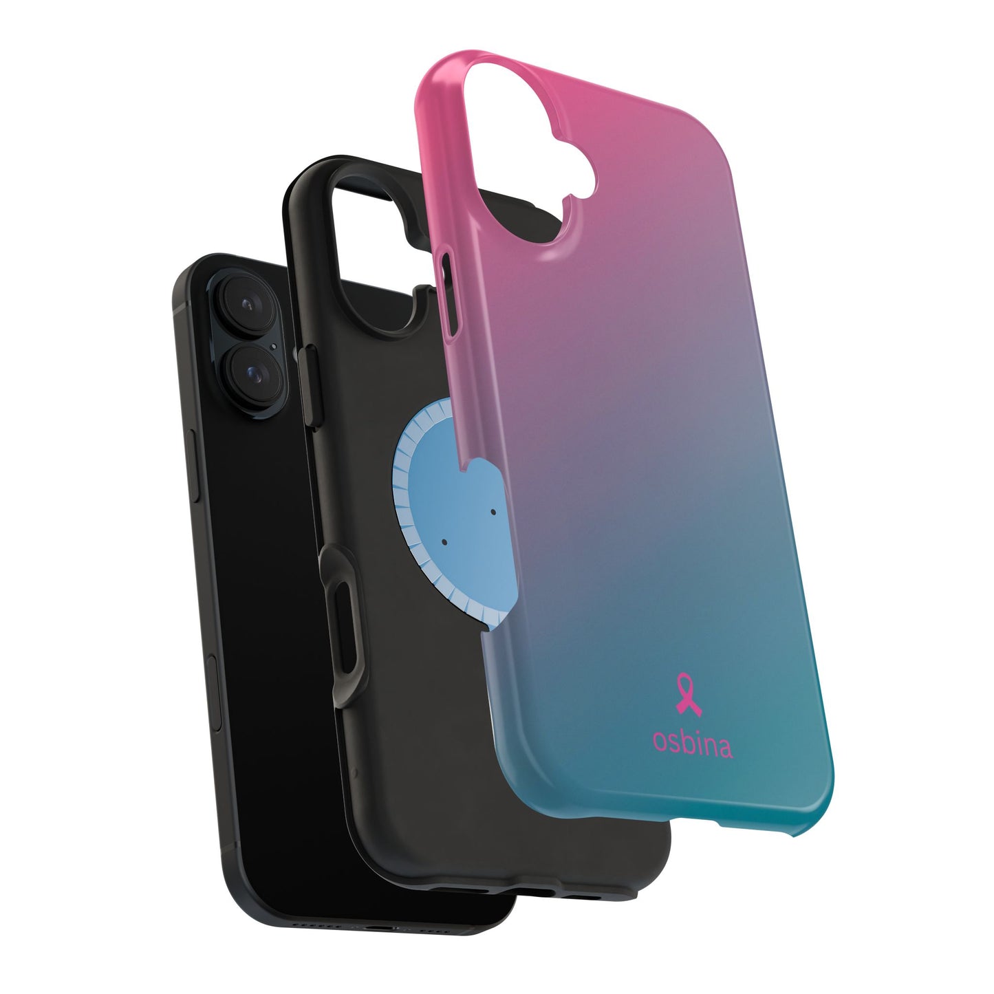 YAYOU MagSafe for iPhone | Teal Horizon Designer Case | osbina