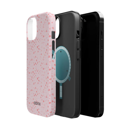 osbina | MagSafe compatible for iPhone | Pure Affection Sweethearts  Phone Case | Modern Muse Collection