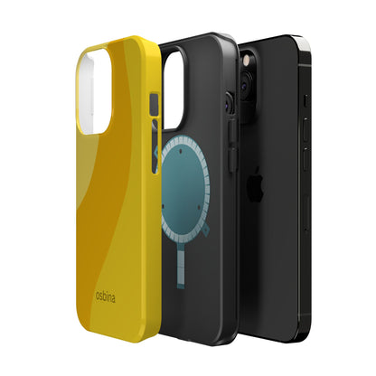 osbina | MagSafe compatible for iPhone | The Marigold Muse Phone Case | Color Edit Collection