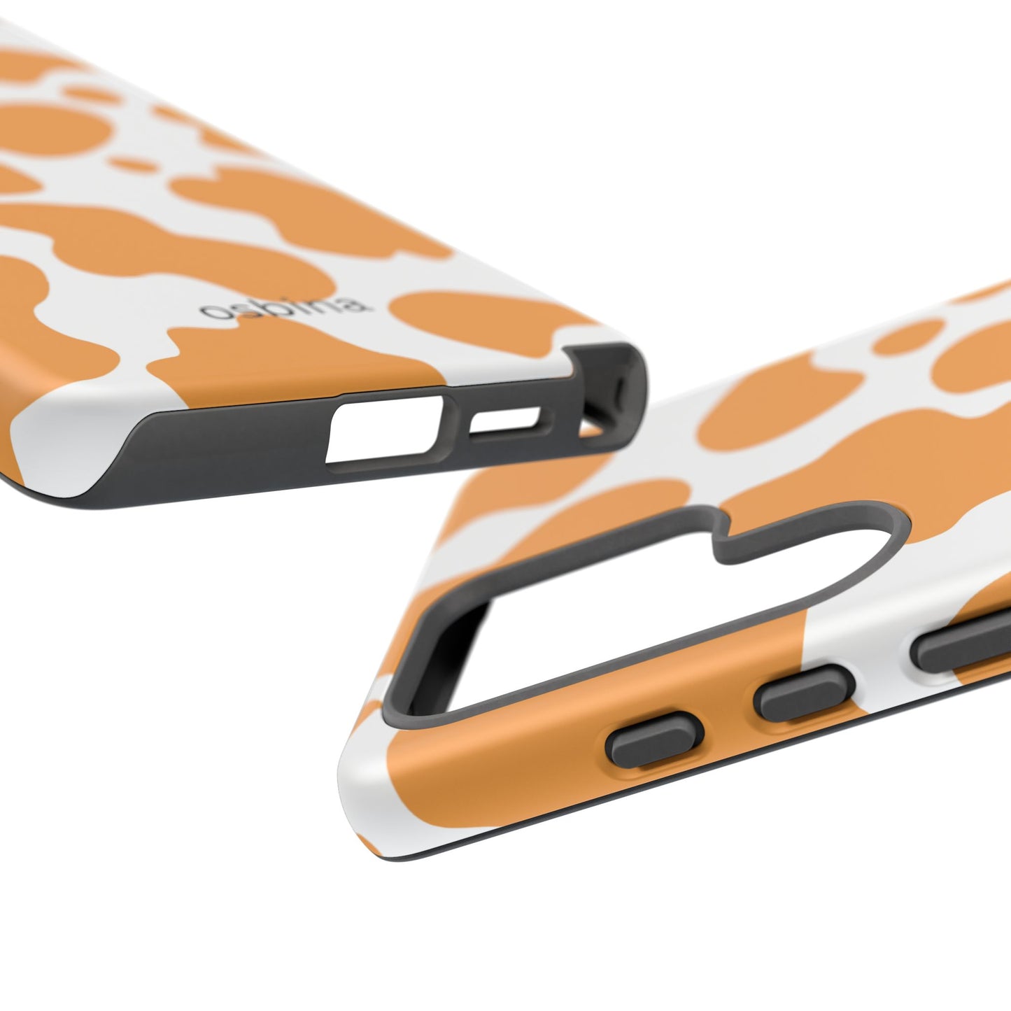 osbina | Holy Cow, It’s Chic — The Orange Cow Print Case | The Season Collective