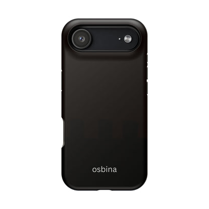 osbina | MagSafe compatible for iPhone | The Onyx Phone Case | Modern Man Collection