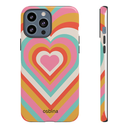 osbina | Heart Nouveau Phone Case | Modern Muse Collection